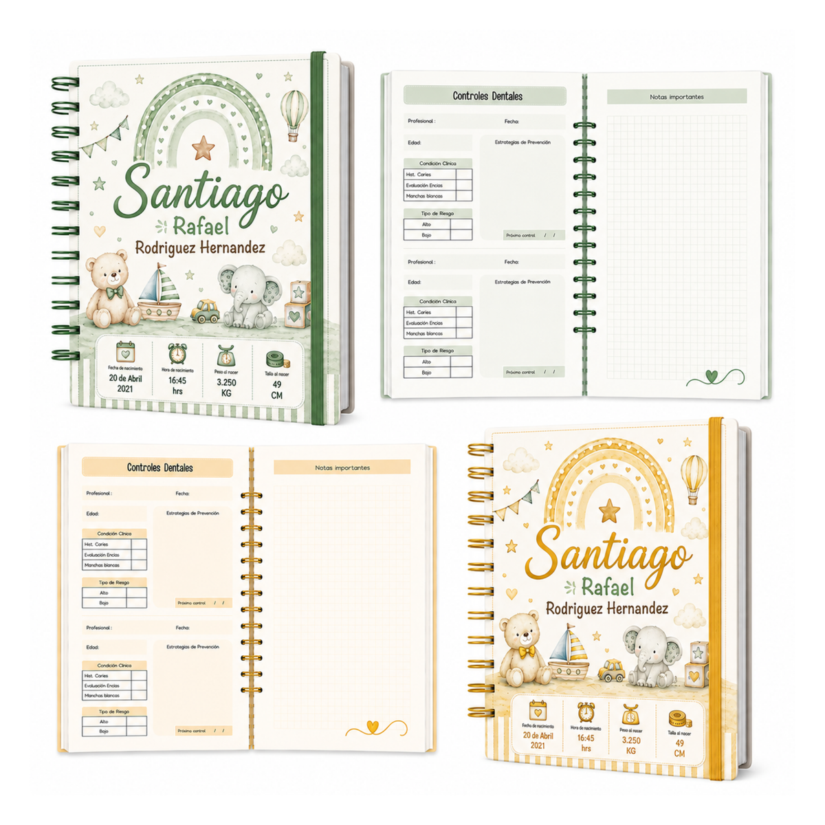 Planner Pediátrico Baby Boy