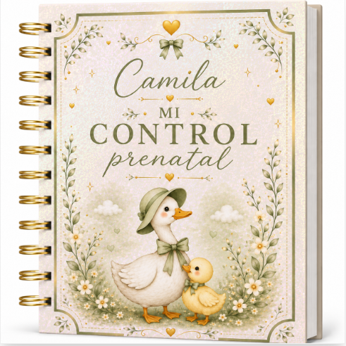 Planner Prenatal Gansito