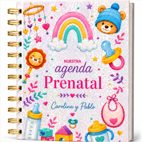Planner Prenatal Arcoiris