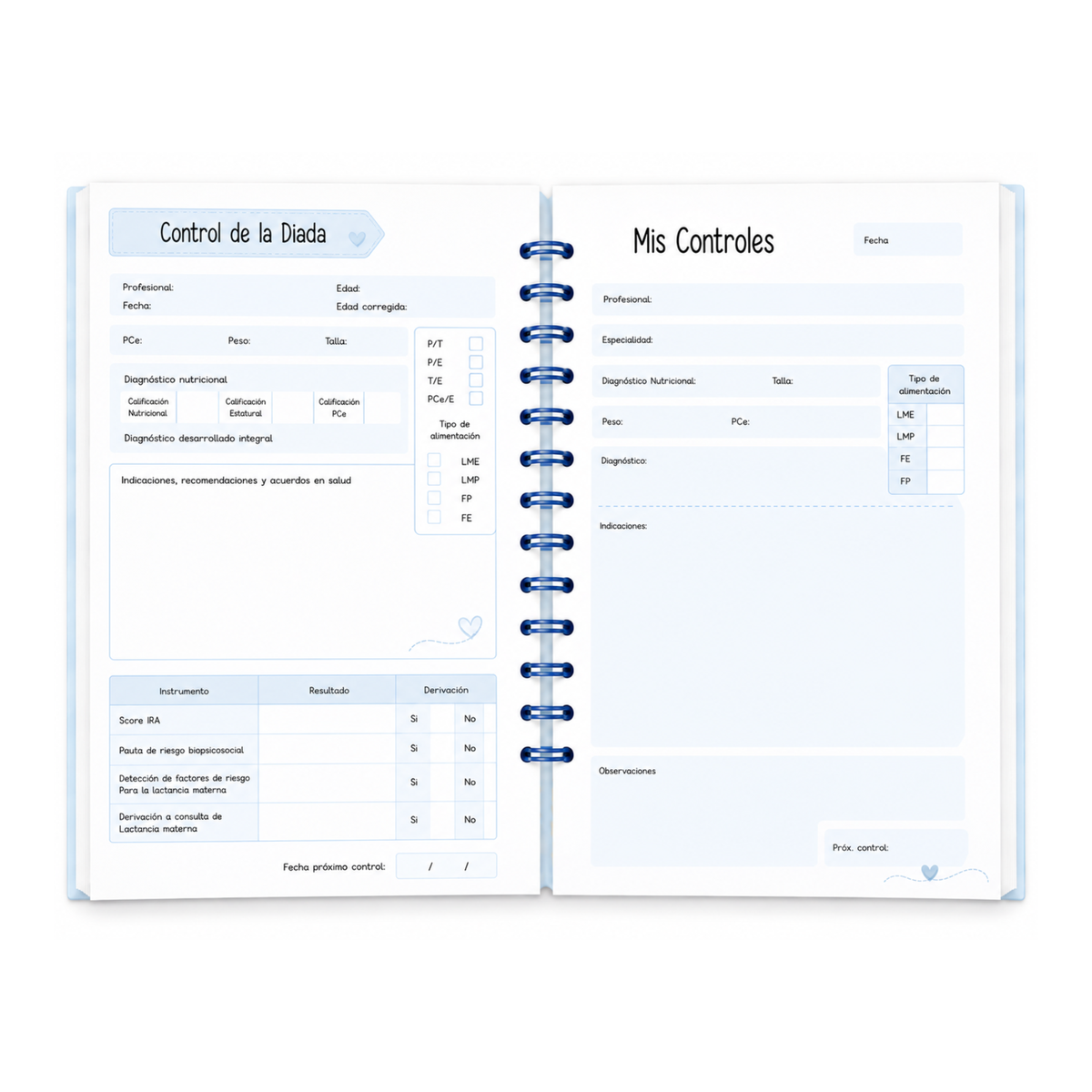 Planner Pediátrico Astronausta