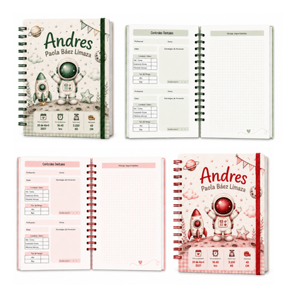 Planner Pediátrico Astronausta