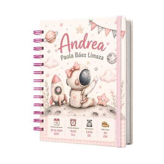 Planner Pediátrico Astronausta Girl