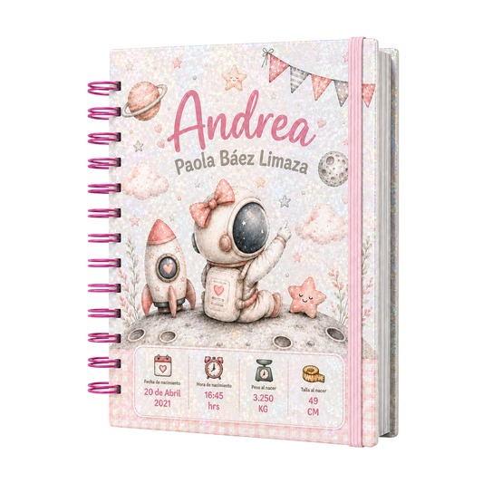Planner Pediátrico Astronausta Girl