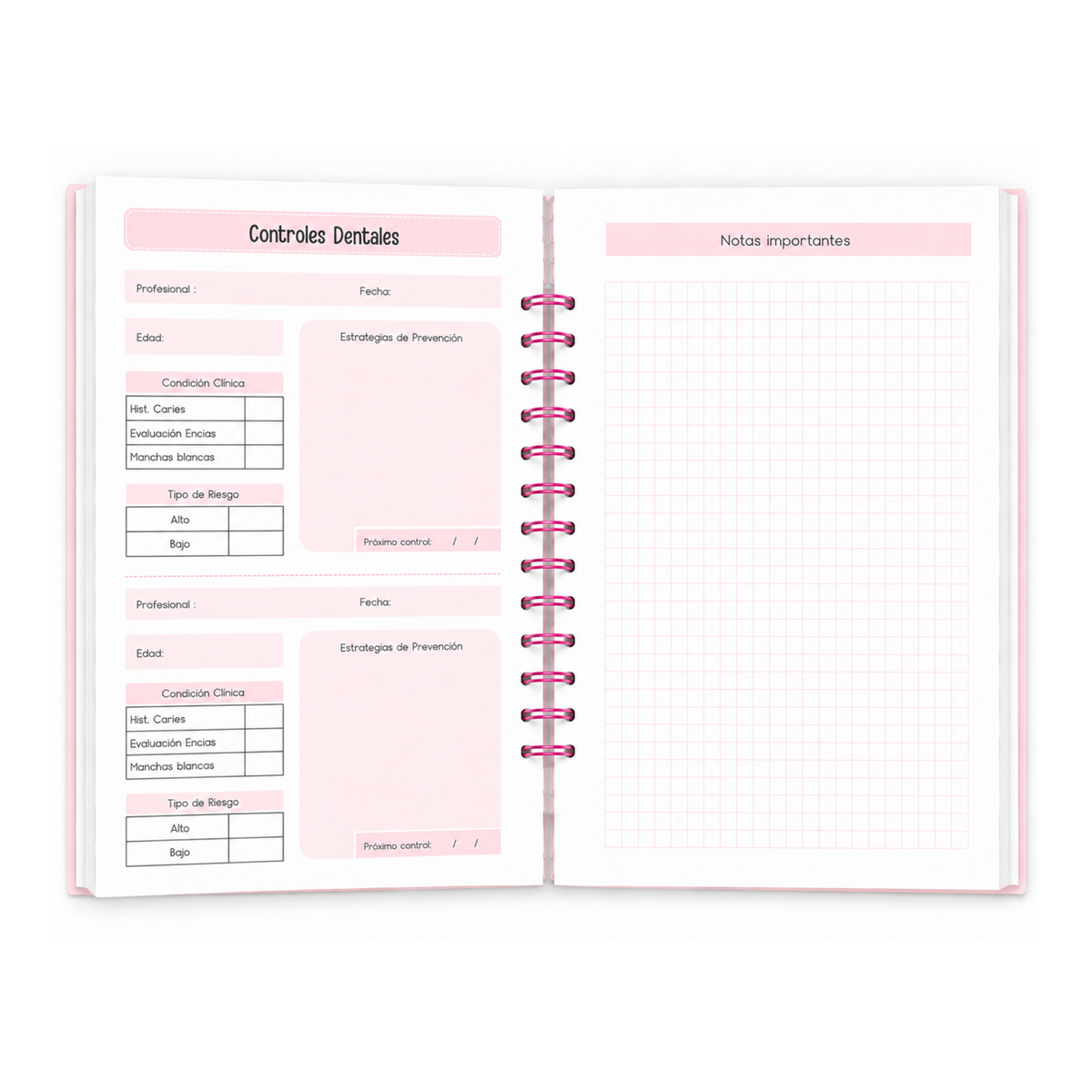 Planner Pediátrico Astronausta Girl