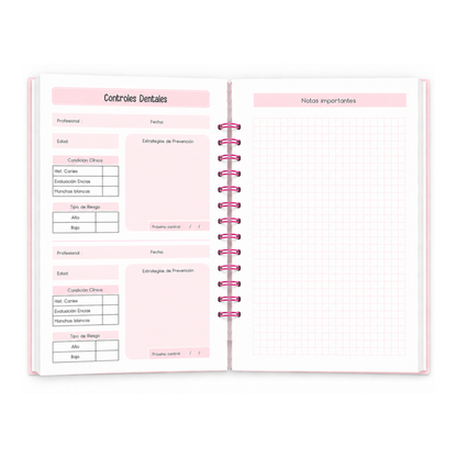 Planner Pediátrico Astronausta Girl