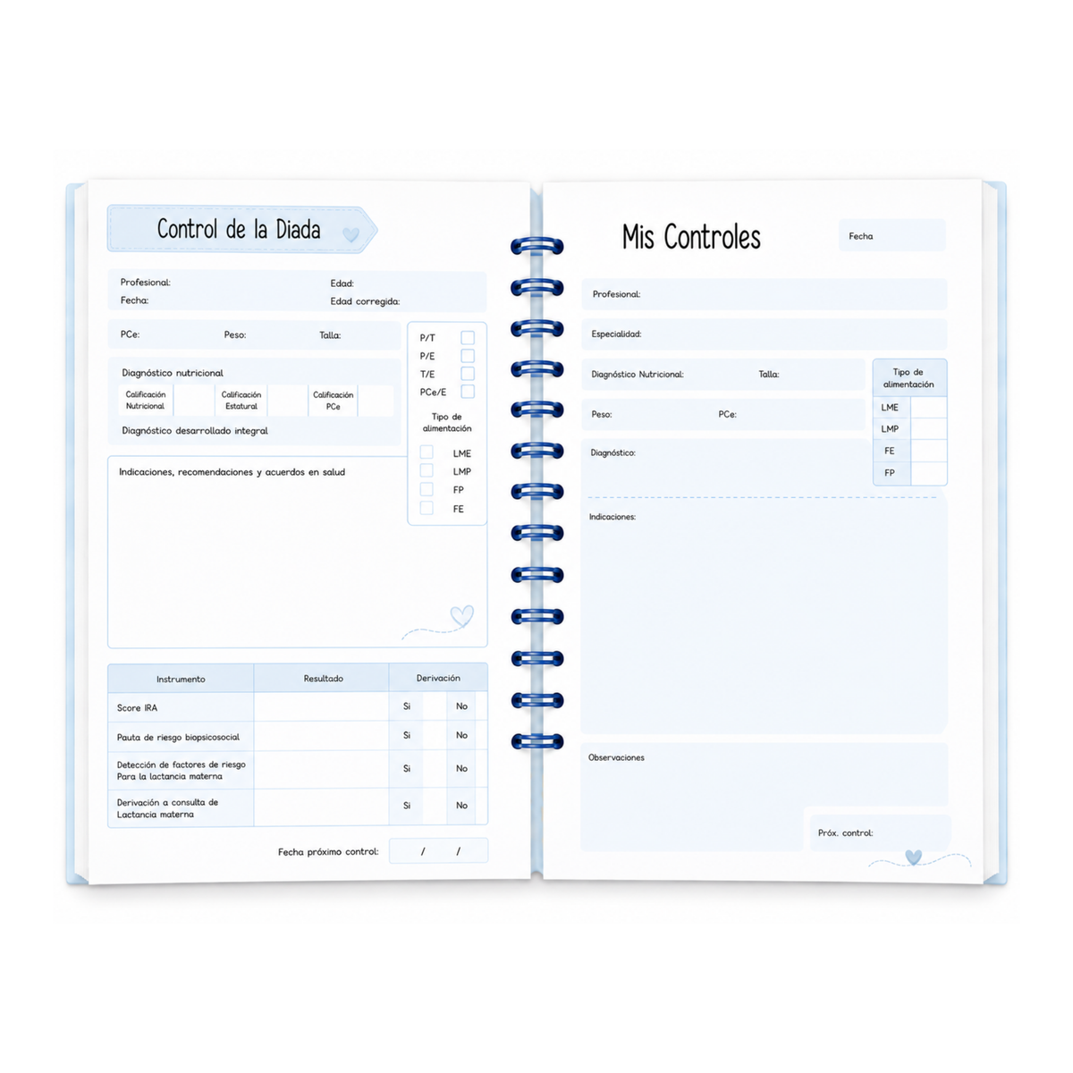 Planner Pediátrico Globo Aerostático