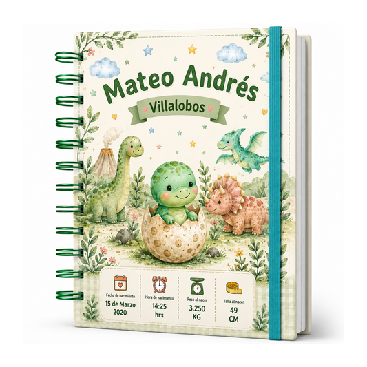 Planner Pediátrico Dino