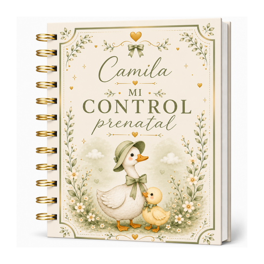 Planner Prenatal Gansito