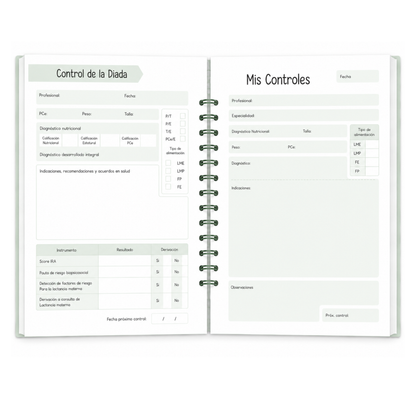 Planner Pediátrico Dino
