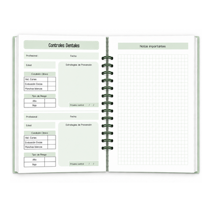 Planner Pediátrico Dino