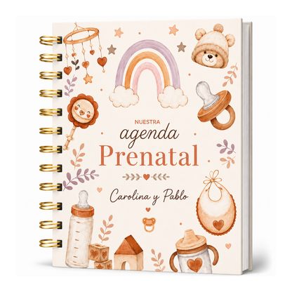 Planner Prenatal Arcoiris