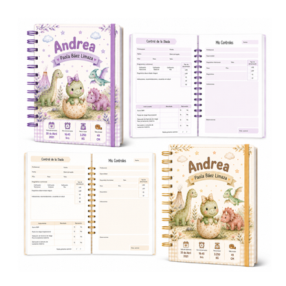 Planner Pediátrico Dino Girl