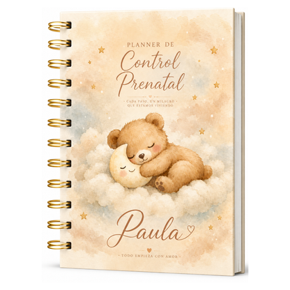 Planner Prenatal Osito Nube