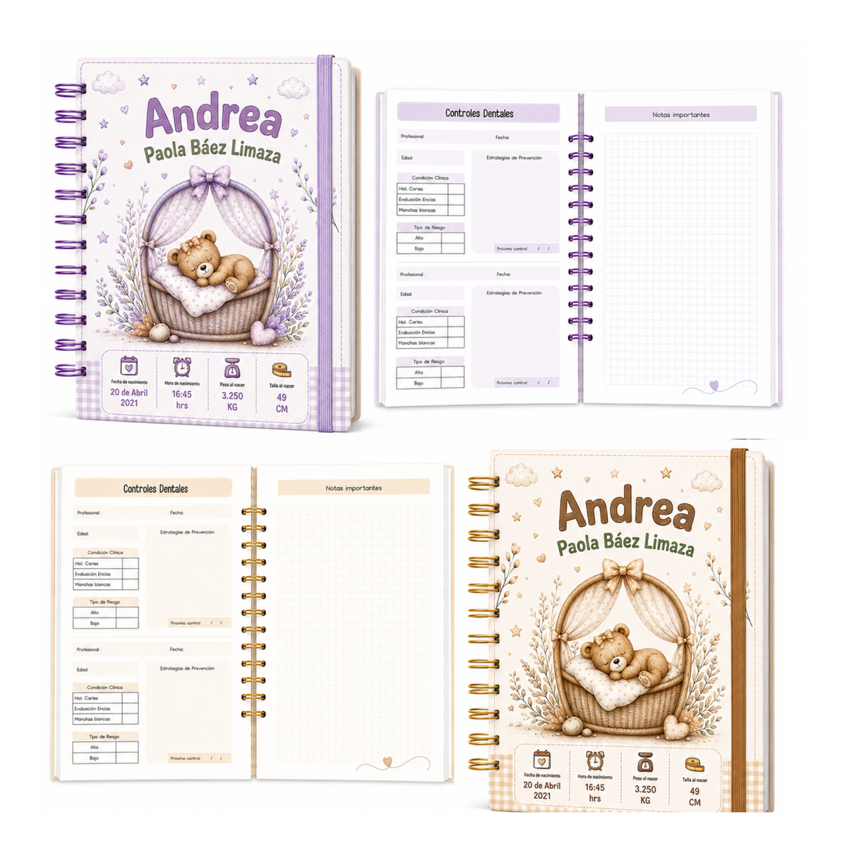 Planner Pediátrico Osita