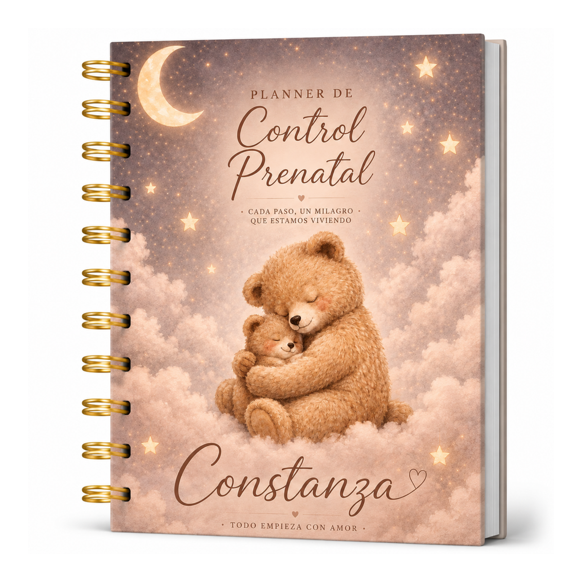 Planner Prenatal Osito Mom