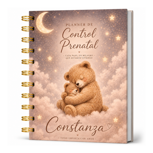 Planner Prenatal Osito Mom