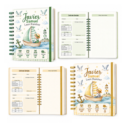 Planner Pediátrico Barquito