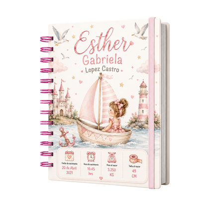 Planner Pediátrico Barquito Girl