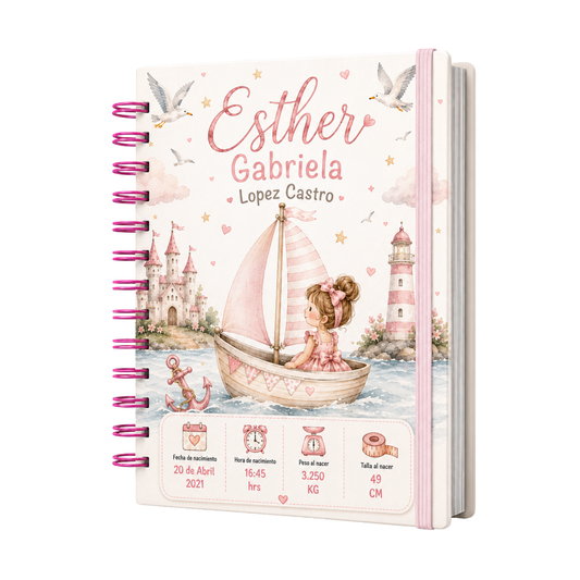 Planner Pediátrico Barquito Girl