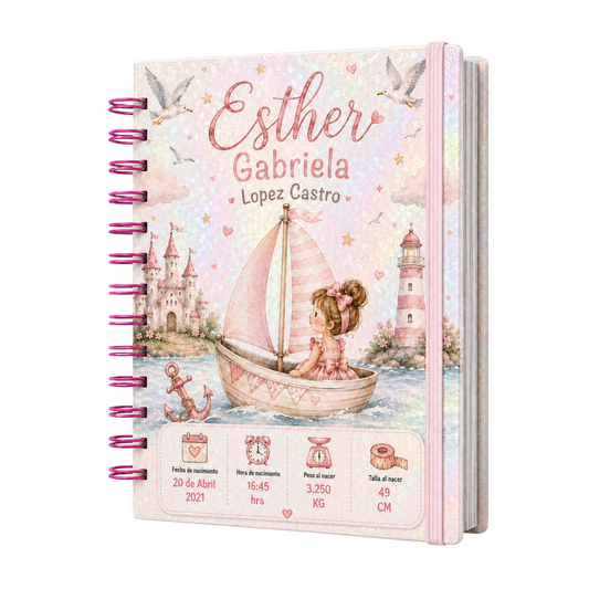 Planner Pediátrico Barquito Girl