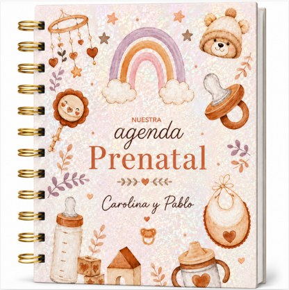 Planner Prenatal Arcoiris