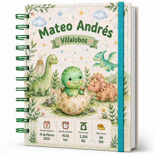 Planner Pediátrico Dino